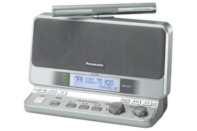 Panasonic RF-U700EG-S Портативный Цифровой Cеребряный радиоприемник