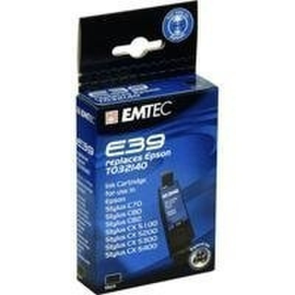 Emtec Ink Cartridge Black Epson TO32140 Black ink cartridge