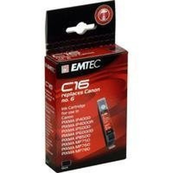 Emtec Ink Cartridge Black Canon BCI-6BK Черный струйный картридж