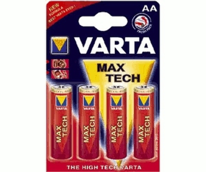 Varta Max Tech AA Щелочной 1.5В батарейки