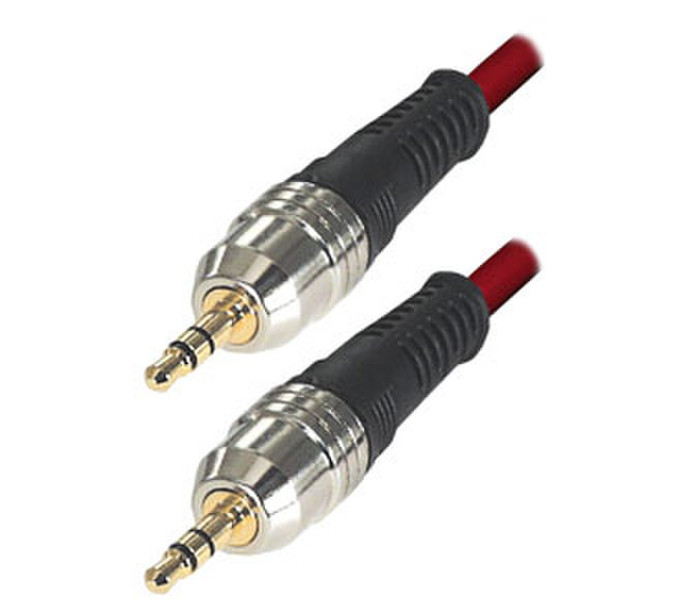 Equip Audiocable 3.5mm Jack 5m Red audio cable