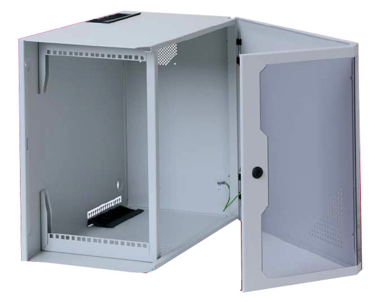 Apranet VARI 2000 19" Wall-Mounted 6U Wall mounted Grey rack