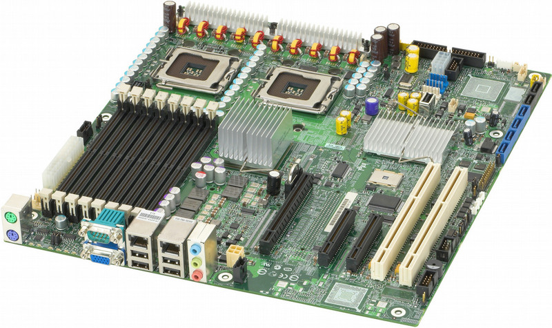 Intel SE7520JR2 Server Board Socket T (LGA 775) ATX материнская плата для сервера/рабочей станции