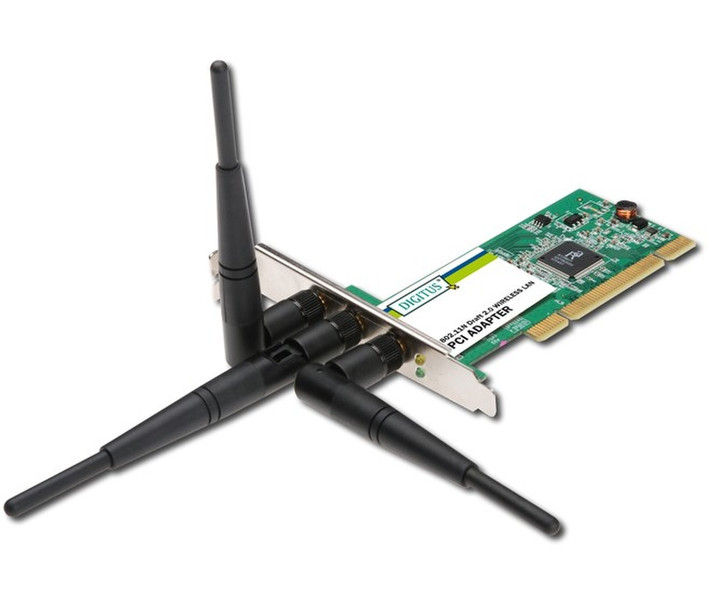 Digitus 300Mbps WLAN PCI Adapter 300Мбит/с сетевая карта