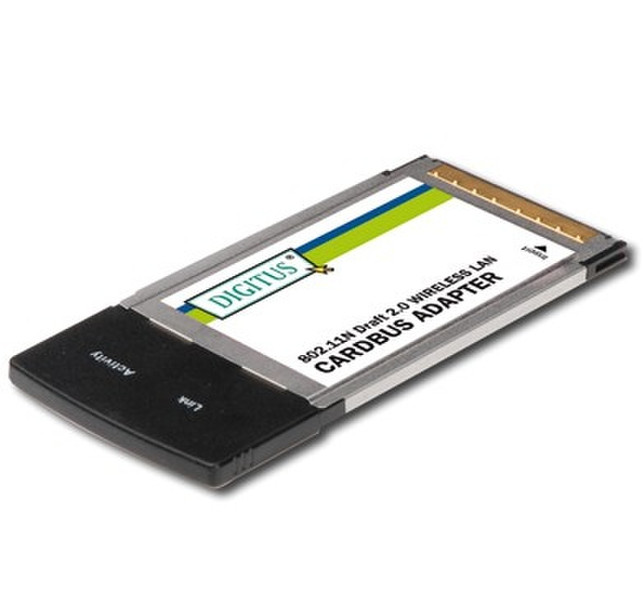 Digitus 300Mbps WLAN CardBus Adapter 300Mbit/s Netzwerkkarte