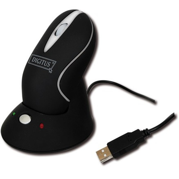 Digitus Wireless USB Optical Mouse Беспроводной RF Оптический 800dpi компьютерная мышь