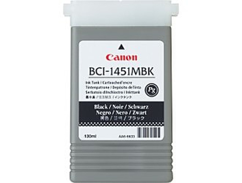 Canon BCI-1451MBK Пигментный матовый черный струйный картридж