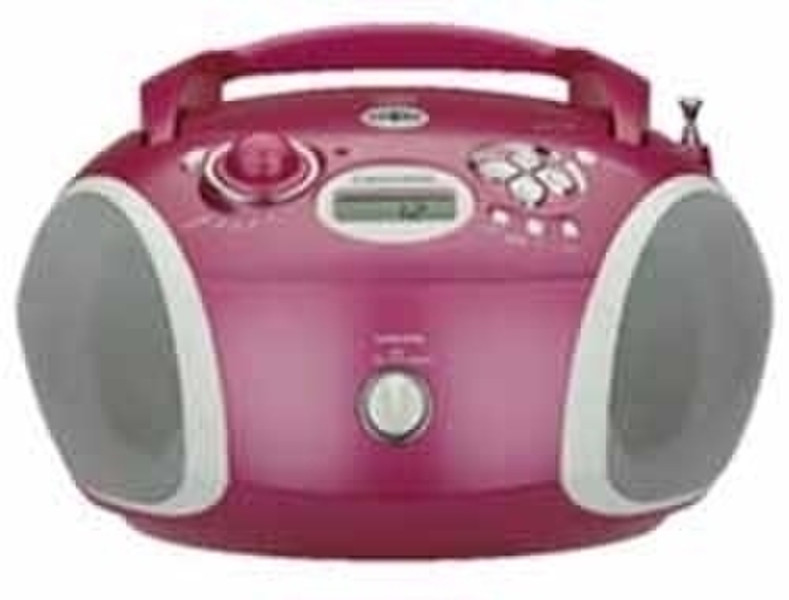 Grundig RCD 1420 MP3 Rosa Personal CD player Pink