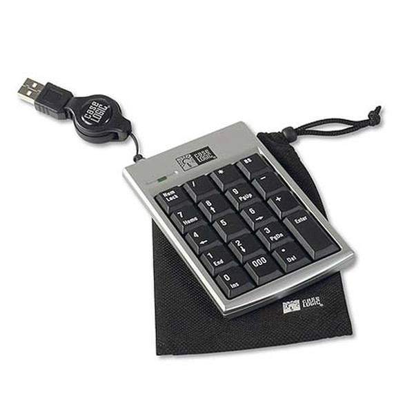 Case Logic Ultra Slim portable 19-key USB Tastatur