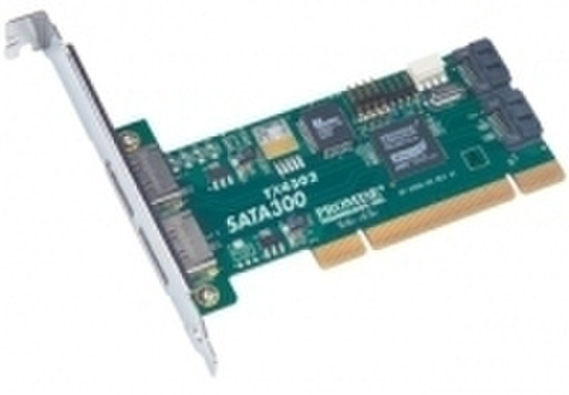 Promise Technology SATA300 TX4302, Retail eSATA интерфейсная карта/адаптер