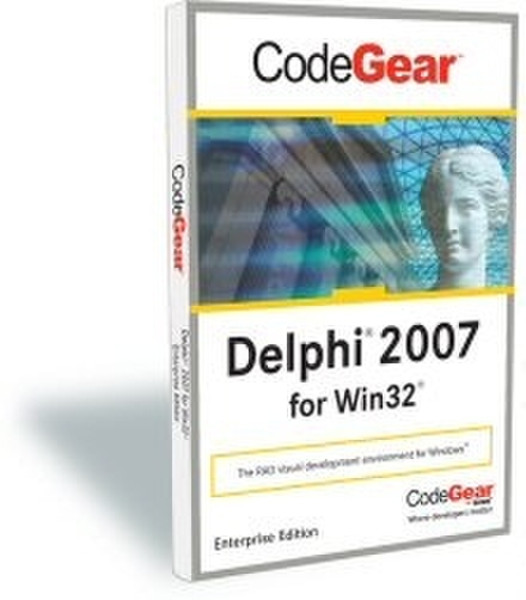 Borland Delphi 2007 Professional R2, DE, CD, Win32, Upgrade