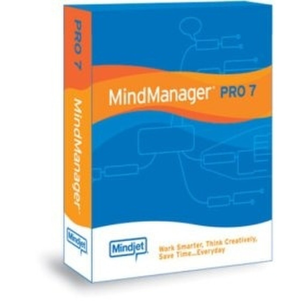 Mindjet Upgrade 1.2.3.4., 2002, X5, 6 to MindManager Professional 7 Band 5-24, Certificate, French