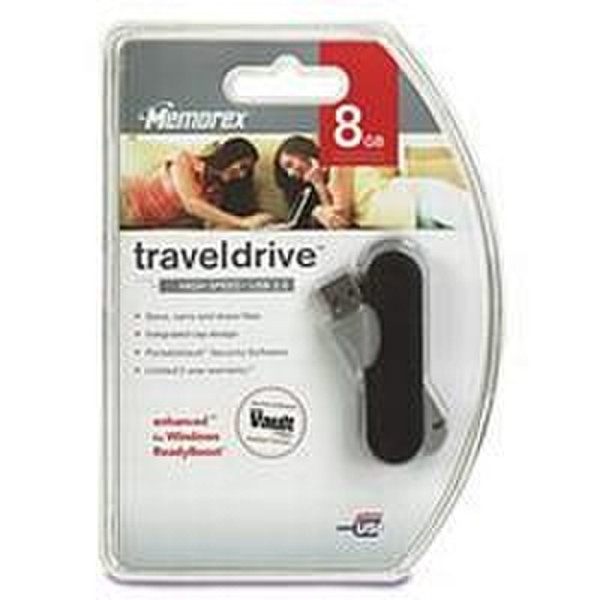 Memorex Travel Drive Capless 8GB 8GB Speicherkarte