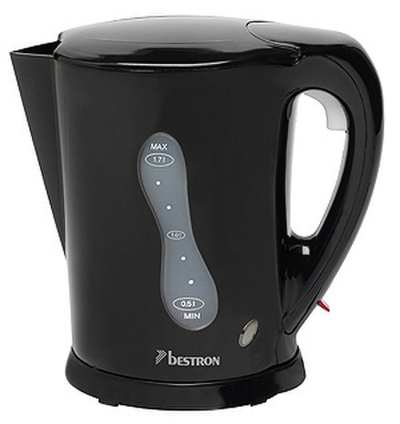 Bestron AF2060Z 1.7L Black 2200W electrical kettle