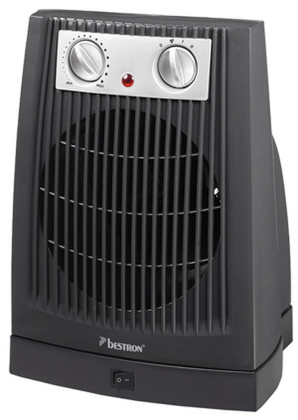 Bestron AFH105A 2000W Black,Stainless steel fan electric space heater