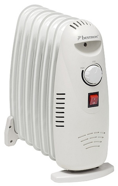 Bestron AOR7 Floor 600W White radiator electric space heater