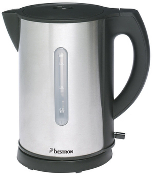 Bestron AWK178 1.7L Black,Silver 2200W electrical kettle