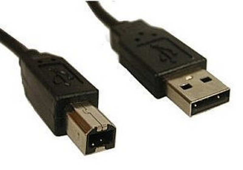 ICIDU 3m USB 2.0 A-B 3m USB A USB B Schwarz