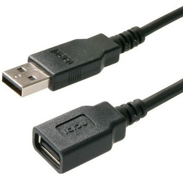 ICIDU B-707975 3m USB A USB A Schwarz USB Kabel