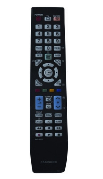 Samsung BN59-00937A IR Wireless press buttons Black remote control