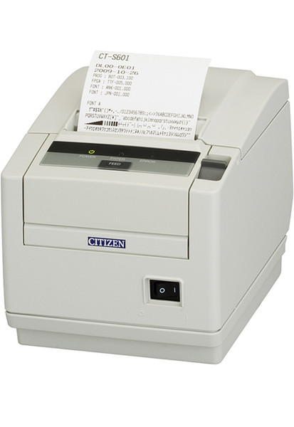 Citizen CT-S601 Прямая термопечать POS printer 203 x 203dpi Белый