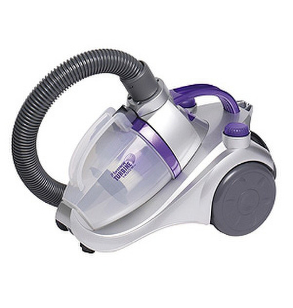 Bestron D1400SP Cylinder vacuum 1L 1400W Purple,Silver vacuum