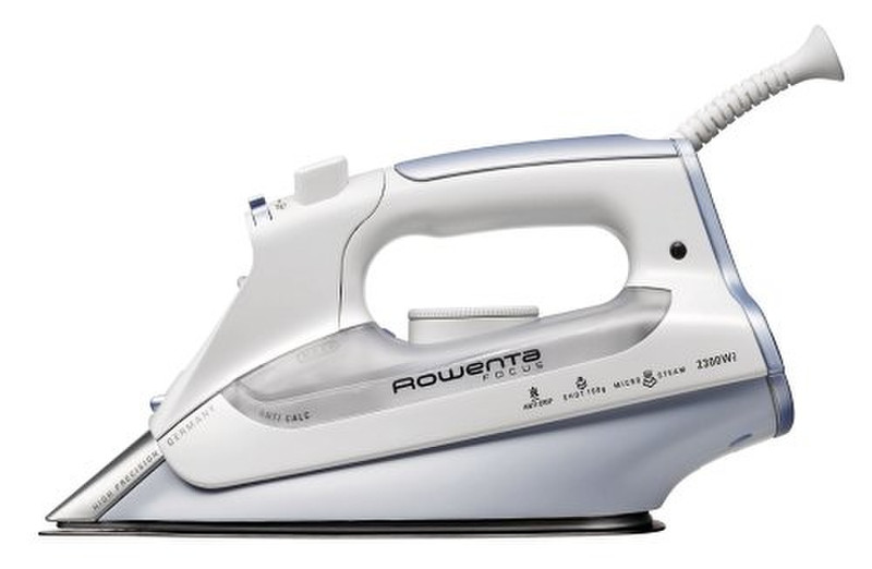 Rowenta DZ5020 Dry & Steam iron Stainless Steel soleplate 2300Вт Синий, Белый утюг