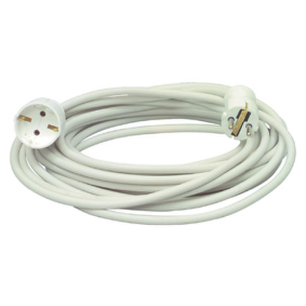 HQ EL-EXT10MW 1AC outlet(s) 10m White power extension