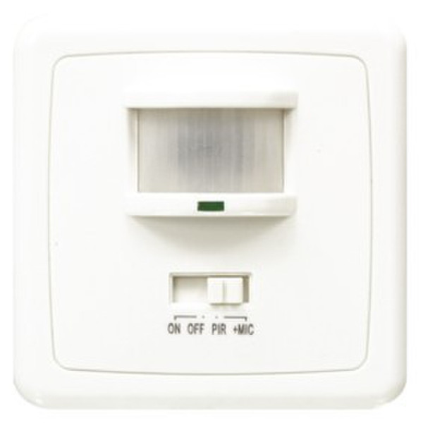 HQ EL-PIR20 Passive infrared (PIR) sensor Wall White motion detector