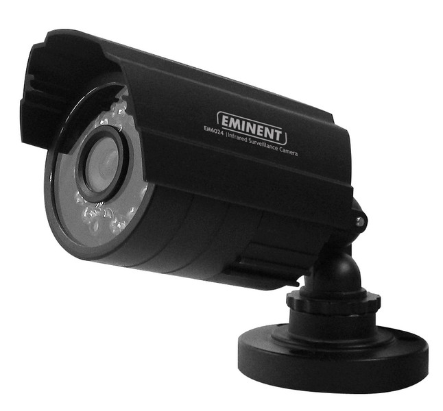 Eminent EM6024 В помещении и на открытом воздухе Пуля Черный камера видеонаблюдения