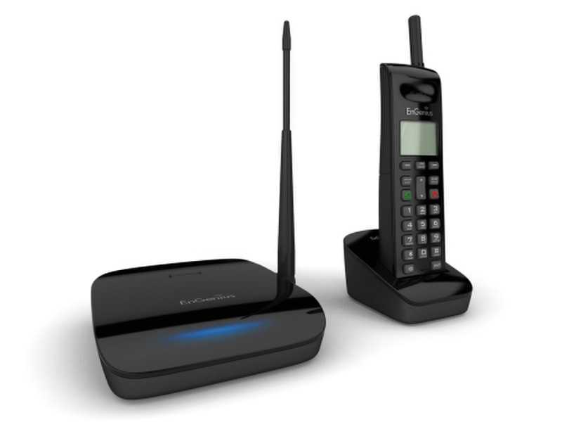 EnGenius EP-802 Идентификация абонента (Caller ID) Черный телефон