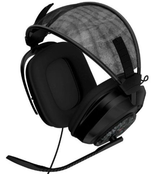 Gioteck EX-05 USB Binaural Head-band Black,Grey headset