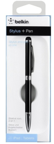 Belkin Stylus + Pen Черный стилус