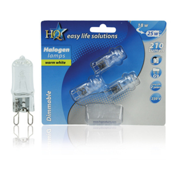 HQ H-G9-01 18W C halogen bulb