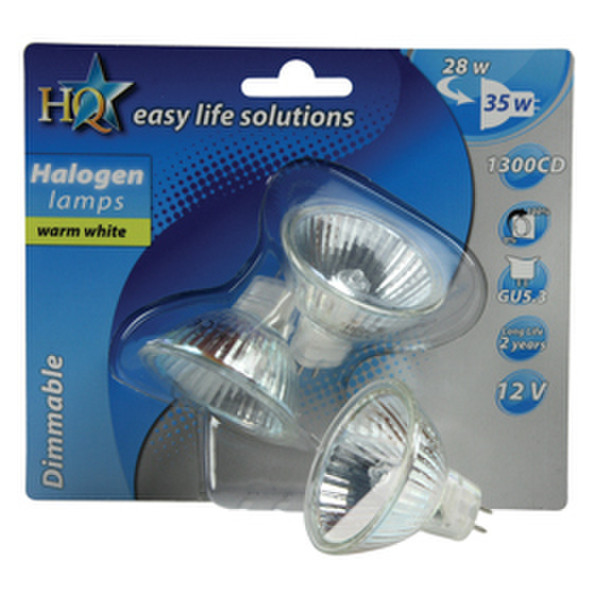 HQ H-GU53-02 28W C halogen bulb