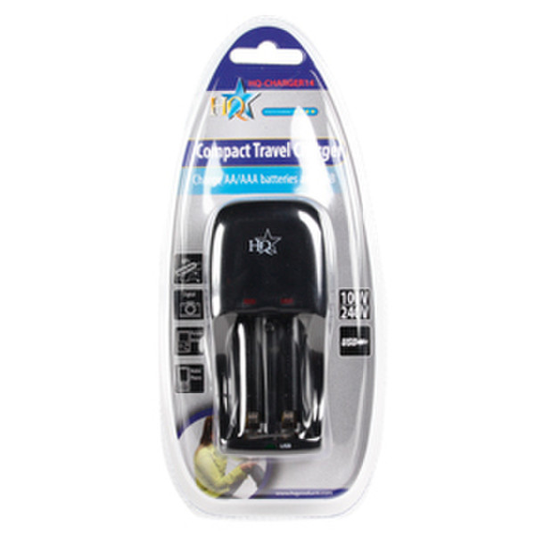 HQ CHARGER14 Indoor battery charger Schwarz