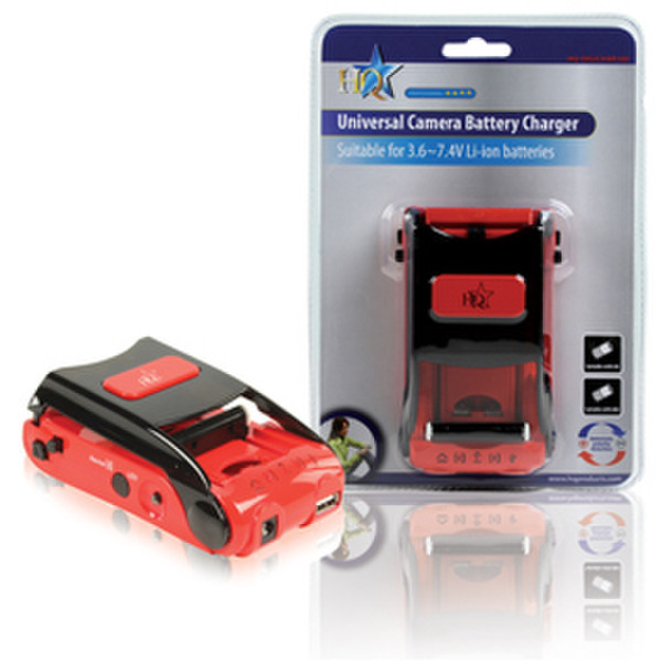 HQ Universal charger Auto/Indoor Black,Red