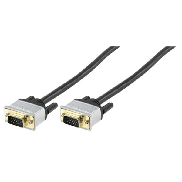 HQ VGA M/M, 10m 10m VGA (D-Sub) VGA (D-Sub) Black