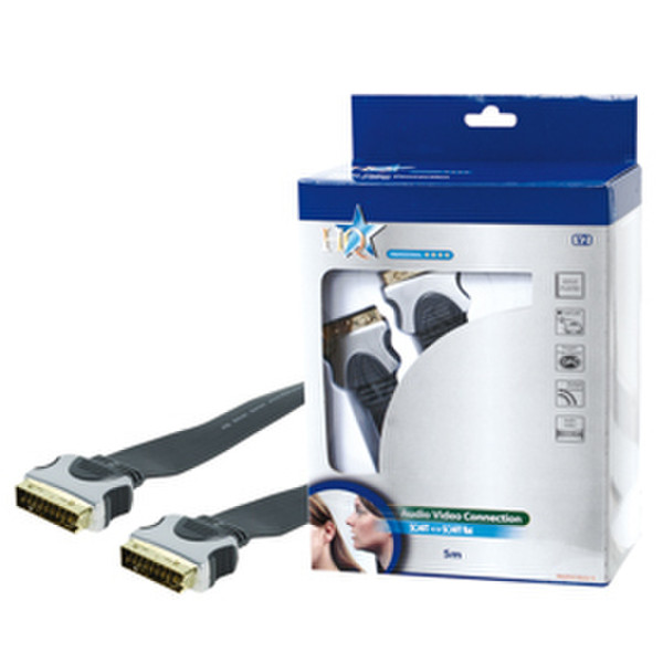 HQ 5m SCART 21-pin