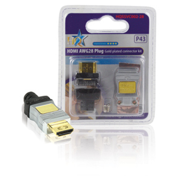 HQ SSVC002-28 HDMI Black,Silver