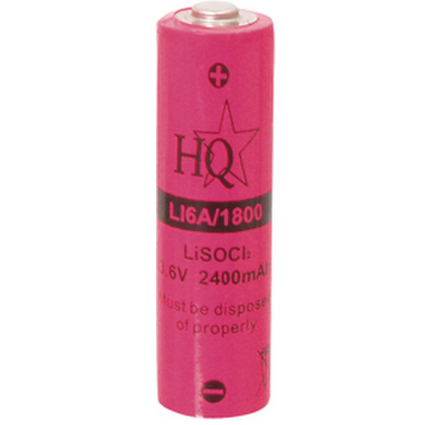 HQ LI6A/1800 Lithium 3.6V non-rechargeable battery