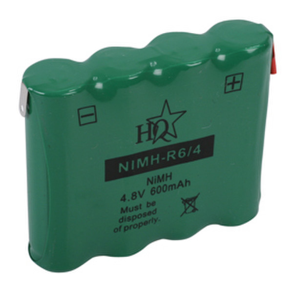 HQ NIMH-R6/4 Nickel-Metal Hydride (NiMH) 600mAh 4.8V rechargeable battery