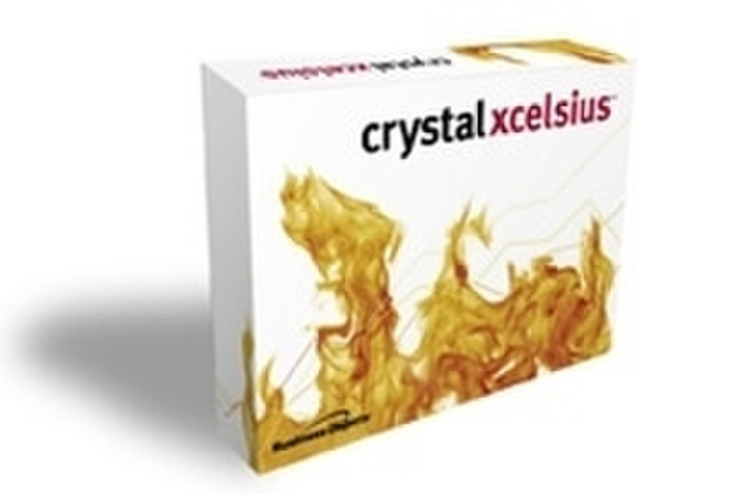 Business Objects CRYSTAL XCELSIUS 4.5 OLD Standart License 11 PTS Deutsch