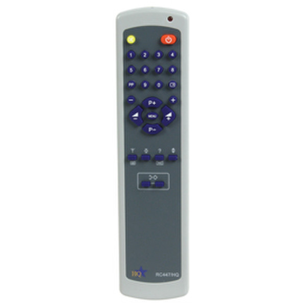 HQ RC447 IR Wireless press buttons Grey remote control
