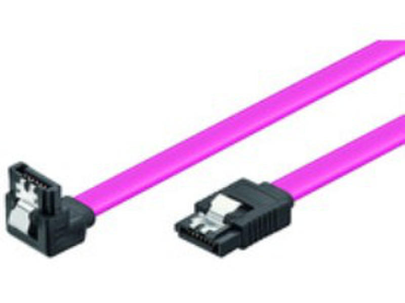 Microconnect 0.8m SATA 0.8м SATA II SATA II Розовый кабель SATA