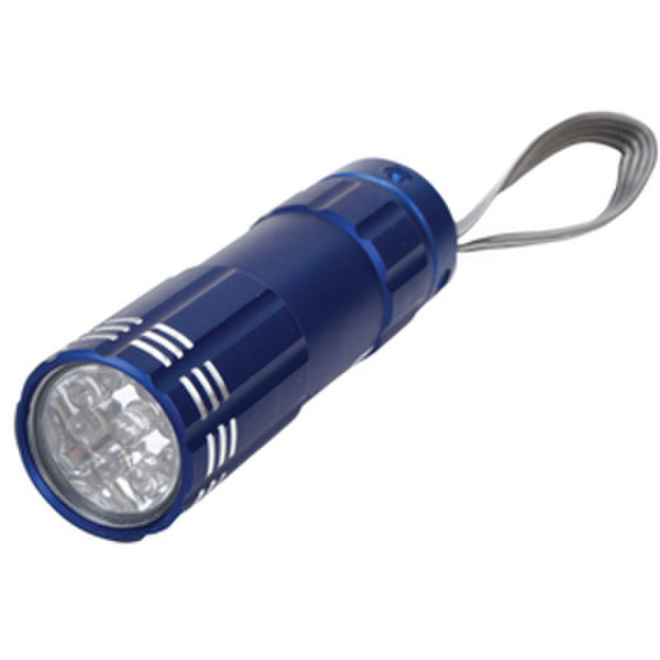 HQ TORCH-L-671 Hand-Blinklicht LED Blau Taschenlampe