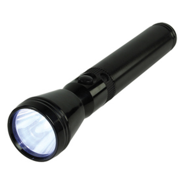 HQ TORCH-L-R02 Hand flashlight LED Black flashlight