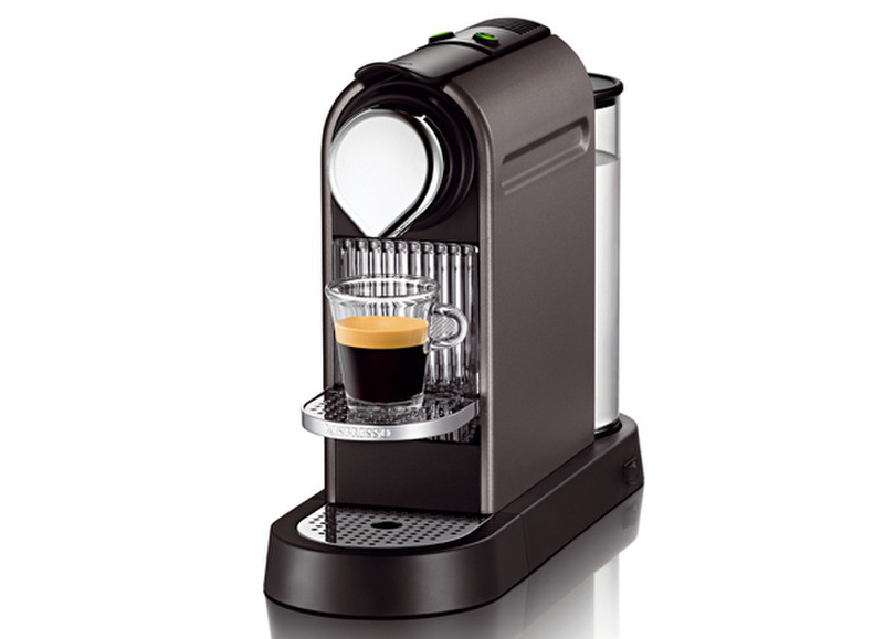 Turmix TX 170 CitiZ Titan Pod coffee machine 1L Titanium