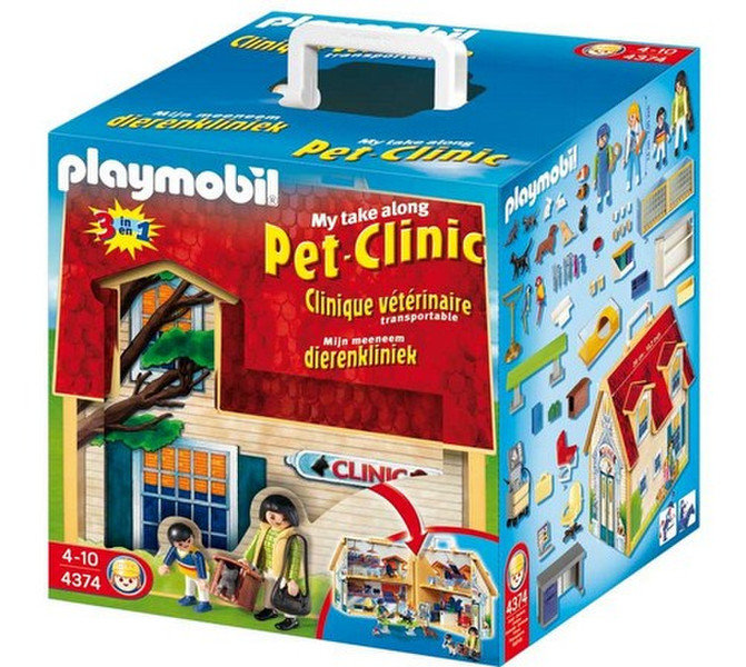 Playmobil My Take Along Pet Clinic 4374