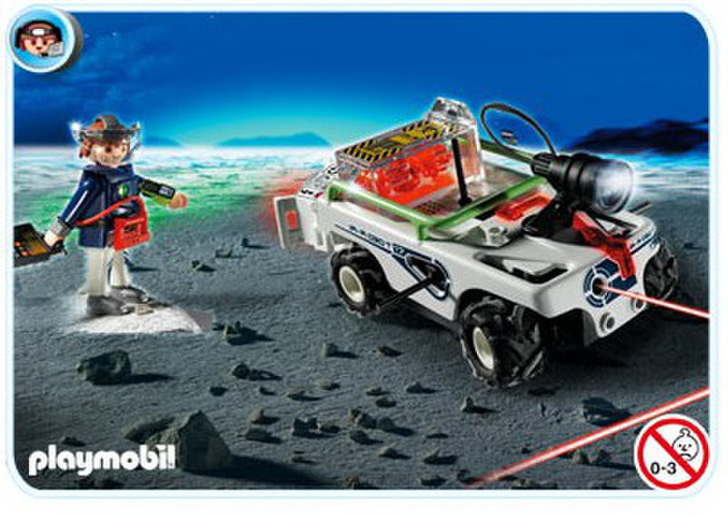 Playmobil Explorer Quad with IR Knockout Cannon